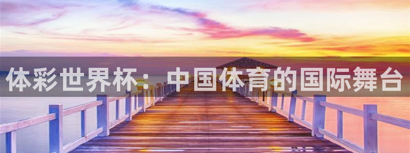 2026足球世界杯赛程时间表：体彩世界杯：中国体育的国际舞台